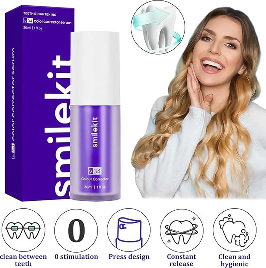 V34 Colour Corrector tooth whitening Serum